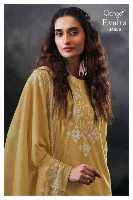 Ganga evaira 4656 Best wholesale dress materials in Bangalore